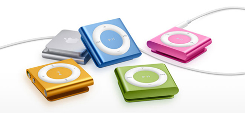 MP3 پلیر طرح Ipod shuffle آیپاد- کوچکترین ام پی تری پلیر جهان آی پاد