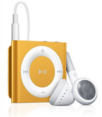 MP3 پلیر طرح Ipod shuffle آیپاد- کوچکترین ام پی تری پلیر جهان آی پاد